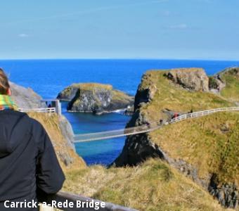 Alison Brierley Carrick-a-Rede Bridge, Ireland