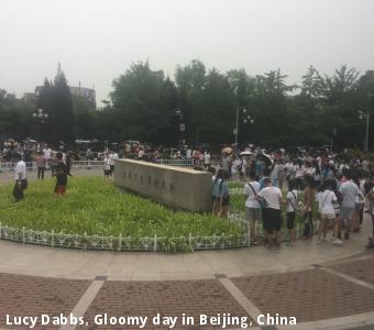 Lucy Dabbs, Gloomy day in Beijing, China
