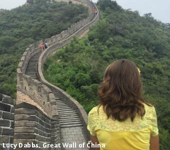 Lucy Dabbs, Great Wall of China