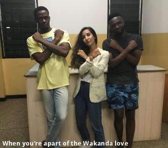 When you’re apart of the Wakanda love