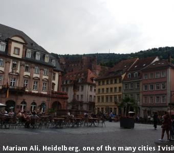 Mariam Ali, Heidelberg, one of the many cities I visited in Europe.