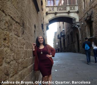 Andrea de Bruyns, Old Gothic Quarter, Barcelona