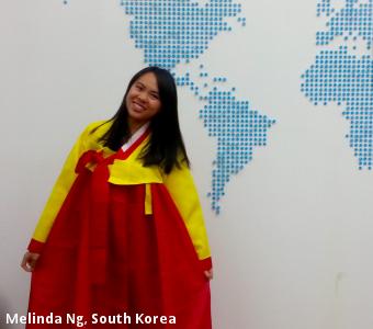 Melinda Ng, South Korea