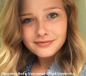 Cheyenne Rode, Vancouver Island University