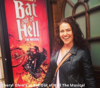 Cheryl Olvera at Bat Out of Hell The Musical