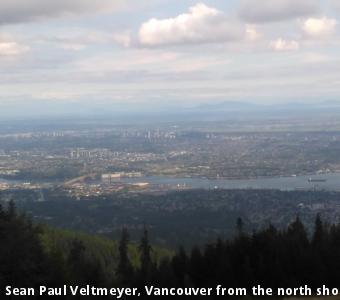 Sean Paul Veltmeyer, Vancouver from the north shore mountains
