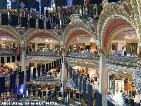 Alice Wang, Galerie Lafayette