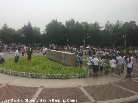 Lucy Dabbs, Gloomy day in Beijing, China