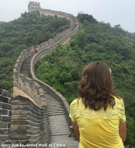 Lucy Dabbs, Great Wall of China