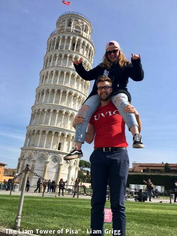 “The Liam Tower of Pisa” - Liam Grigg